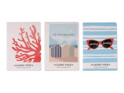 Set 3 mini quaderni – Capri Vice