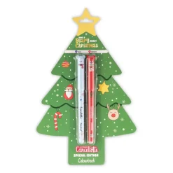 Set 2 penne Cancellotte inchiostro verde +2 refill omaggio