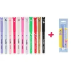 Set 2 penne Cancellotte inchiostro blu +2 refill omaggio