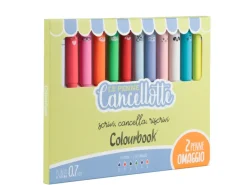 Set 10 penne Cancellotte +2 in omaggio – 6 inchiostri assortiti