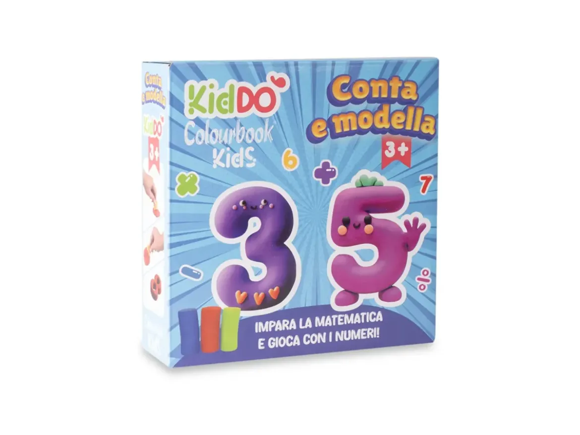 Set plastilina KidDÒ Conta e Modella