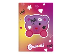 Set 3 quaderni A4 Coccolotti Love&Tell – Quadretti 5 millimetri senza margine