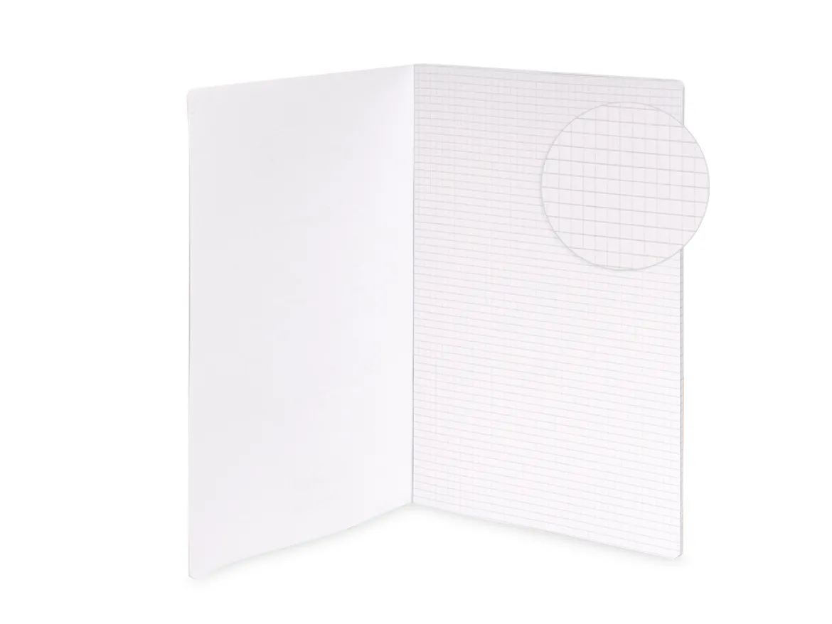 Set 3 quaderni A4 Coccolotti Love&Tell – Quadretti 4 millimetri senza margine