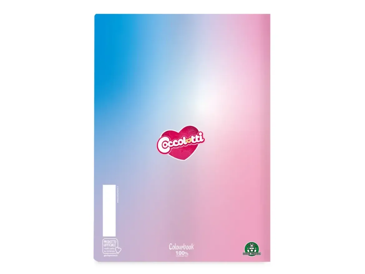 Set 3 quaderni A4 Coccolotti Love&Tell – Righe medie e superiori