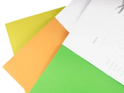 Set 5 quaderni A4 Fluo +1 omaggio – Quadretti prima elementare con margine