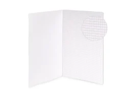 Set 5 quaderni A4 Fluo +1 omaggio – Quadretti 5 millimetri senza margine