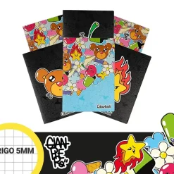 Set 3 quaderni A4 Gianpiero Rigo 5mm – Quadretti scuole medie e superiori