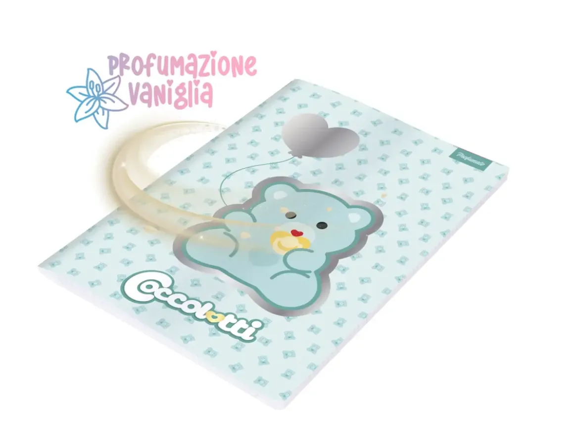 Set 2 quaderni profumati A4 Coccolotti Classic