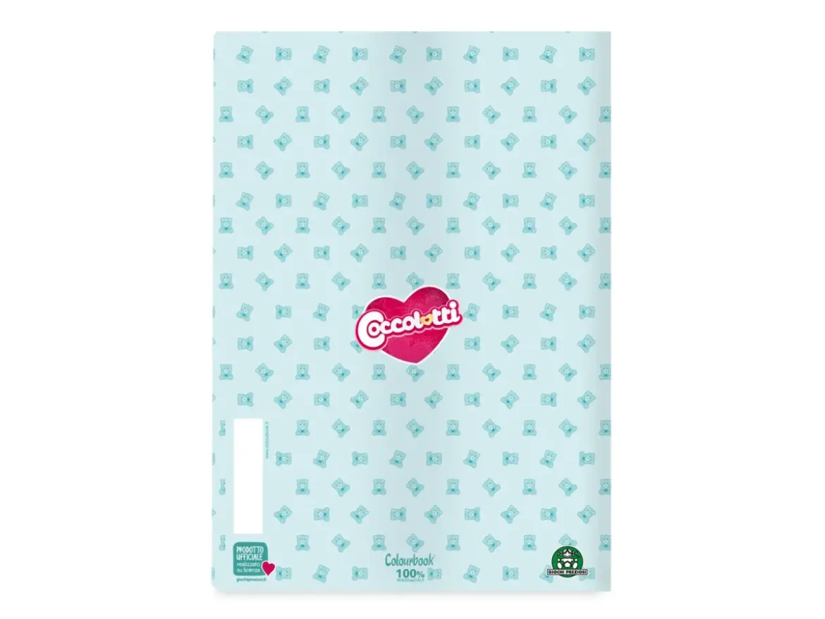 Set 2 quaderni profumati A4 Coccolotti Classic
