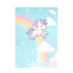 Set 3 quaderni profumati A4 Unicorn and Daisy Rigo Q – Quadretti 5mm con margine