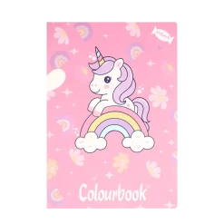 Set 3 quaderni profumati A4 Unicorn and Daisy Rigo Q – Quadretti 5mm con margine