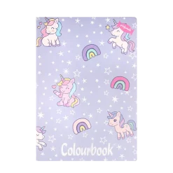 Set 3 quaderni profumati A4 Unicorn and Daisy Rigo Q – Quadretti 5mm con margine