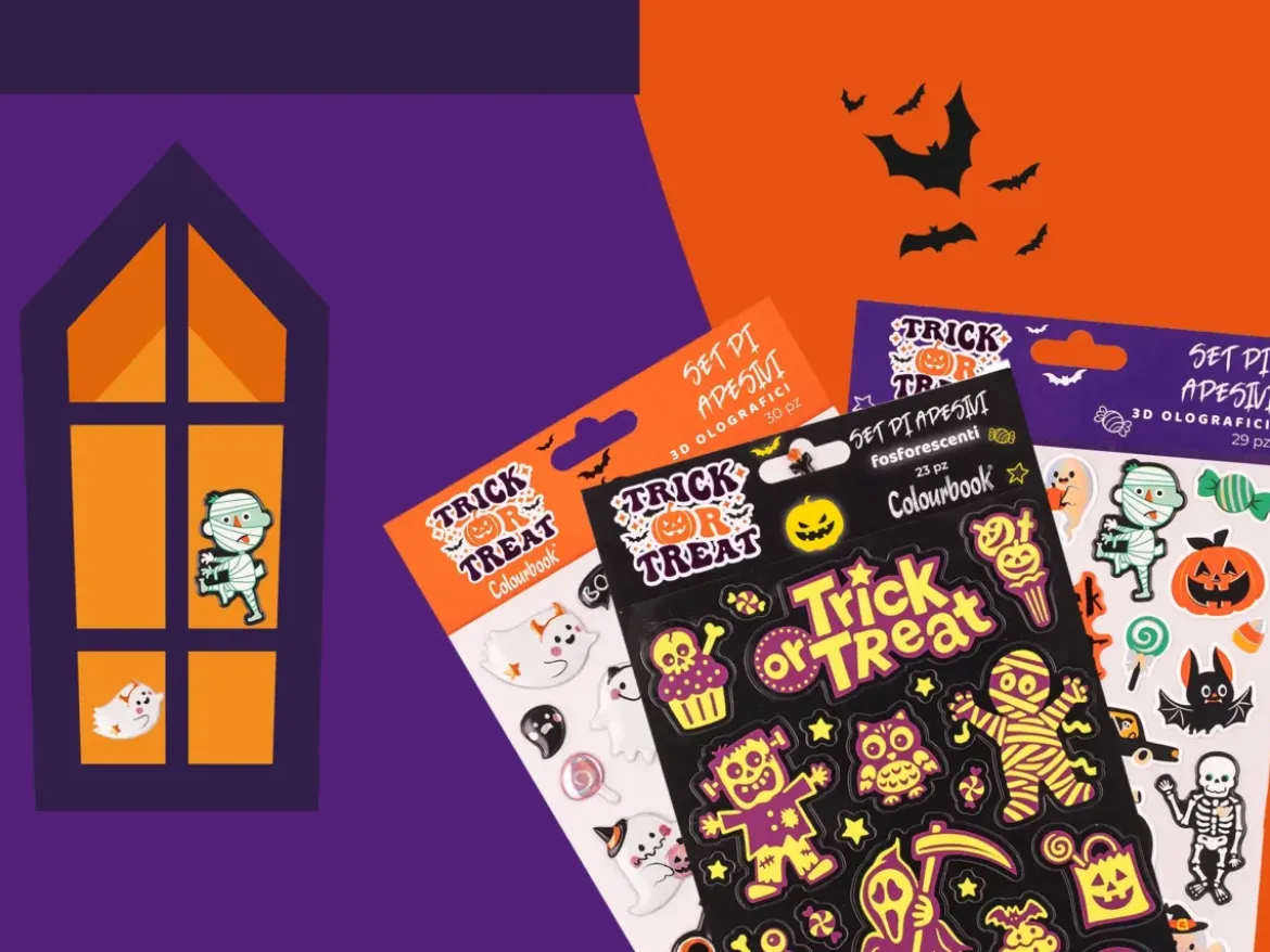 Set stickers Halloween