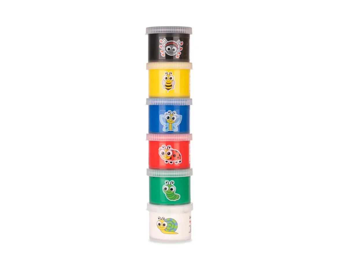 Set tempere a dita 50ml