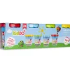 Set 4 vasetti plastilina KidDÒ