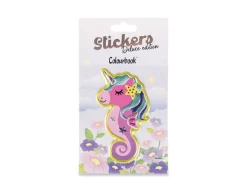 Stickers 3D Unicorno Marino