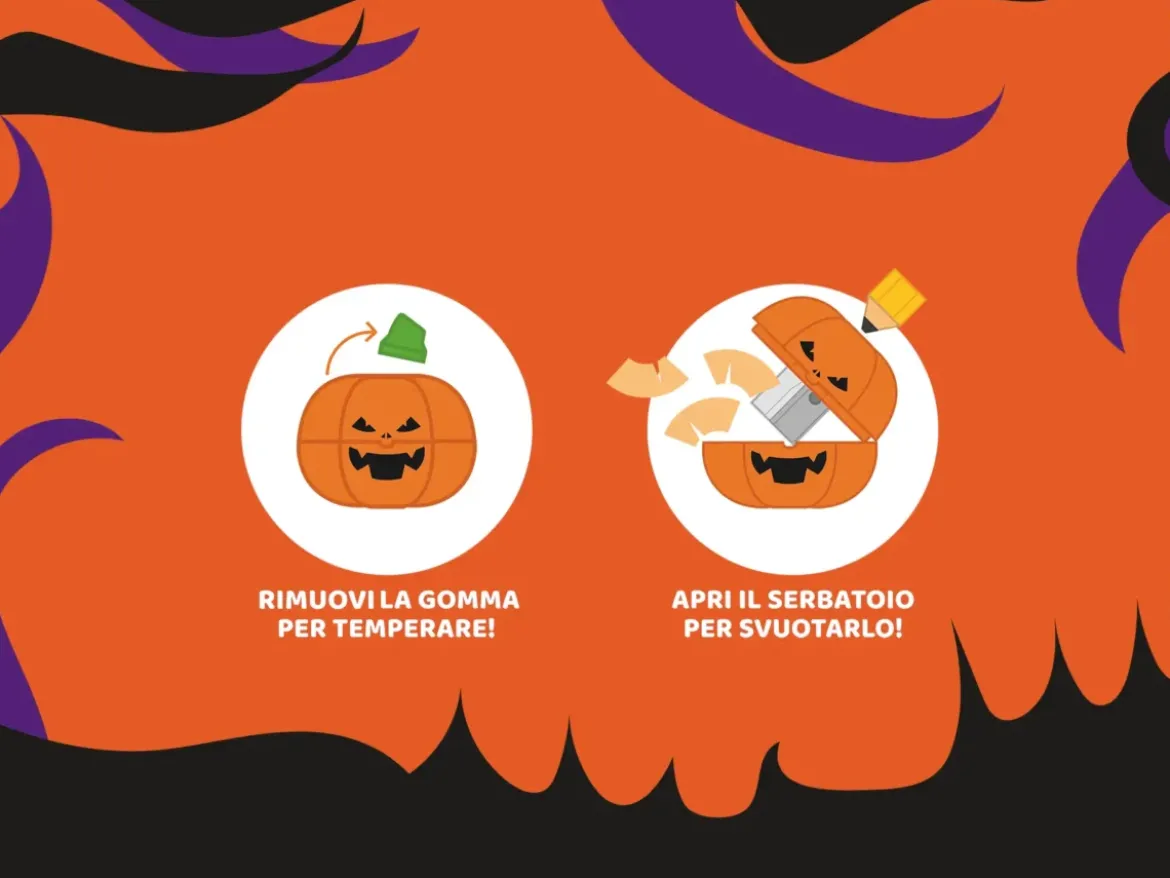 Temperamatite Zucca Halloween