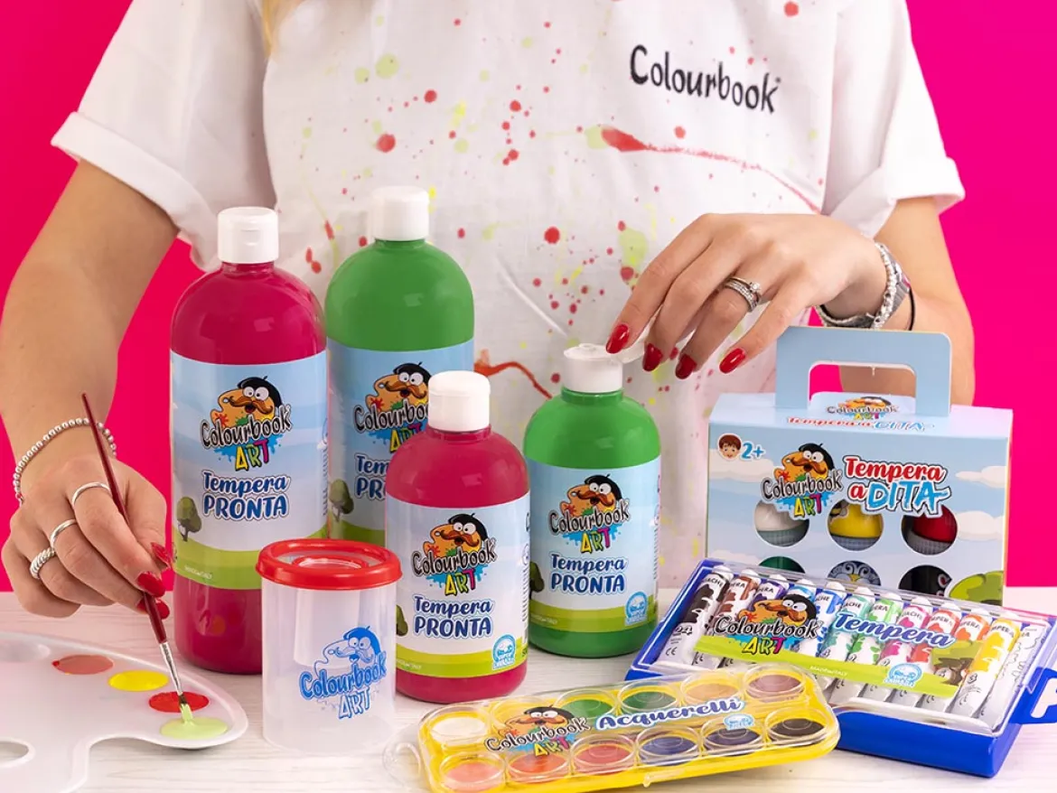 Tempera pronta Colourbook Art 500ml