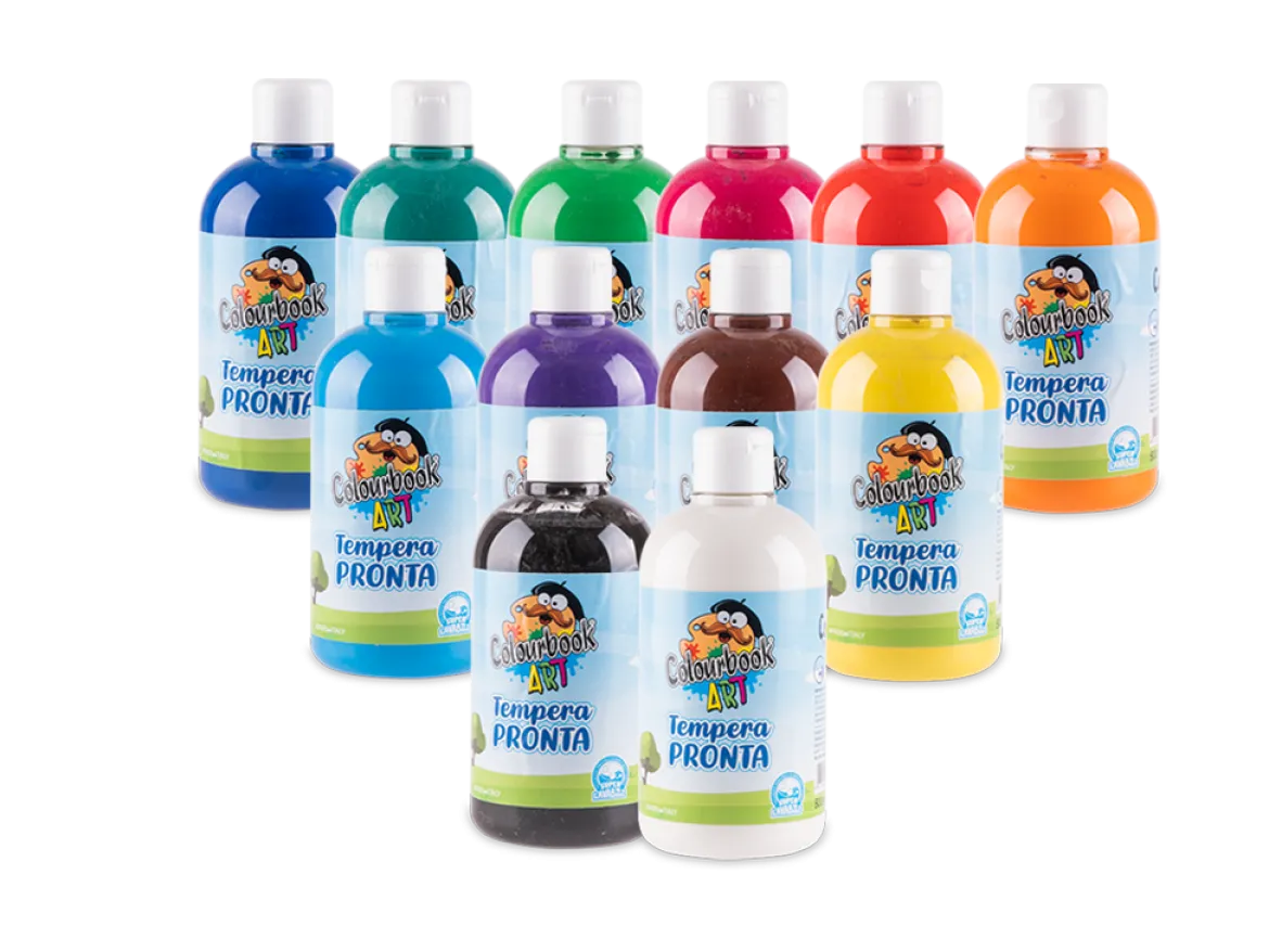 Tempera pronta Colourbook Art 500ml