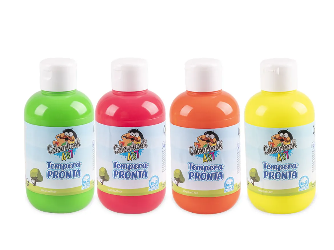Tempera pronta fluo 250ml