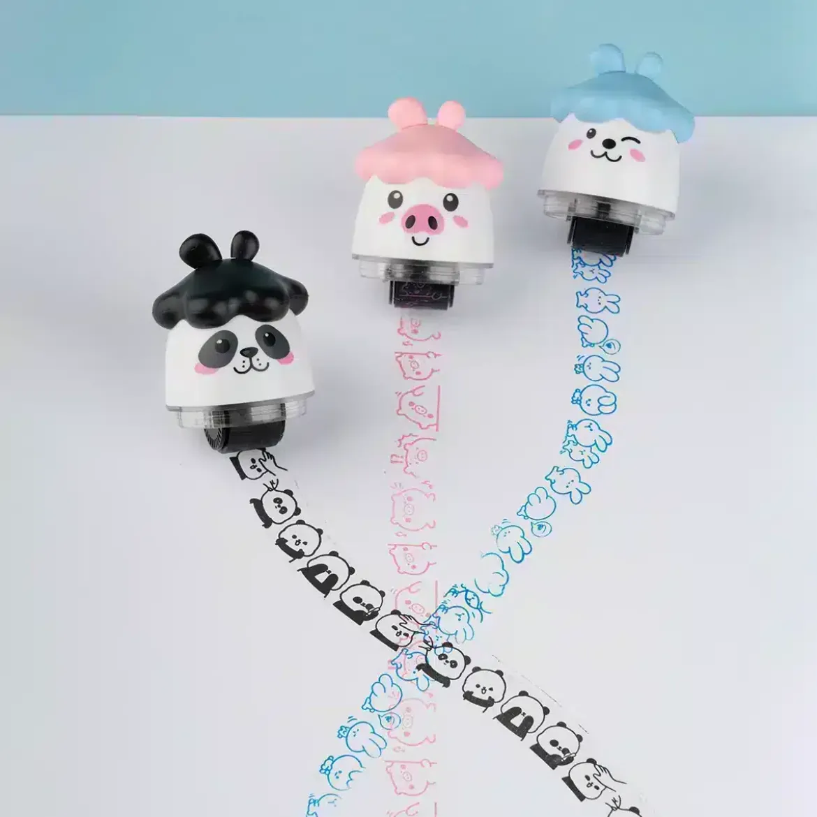 Timbro a rullo decorativo – Rollick