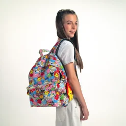 Zaino tempo libero Gianpiero x Colourbook – Portachiavi incluso